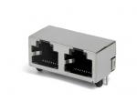 RJ45-8P8C 1x2 Jack with Shield